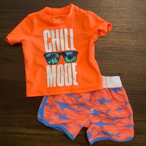 Boy swim set